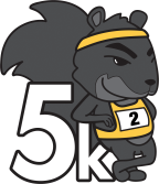 Black Squirrel 5K Logo